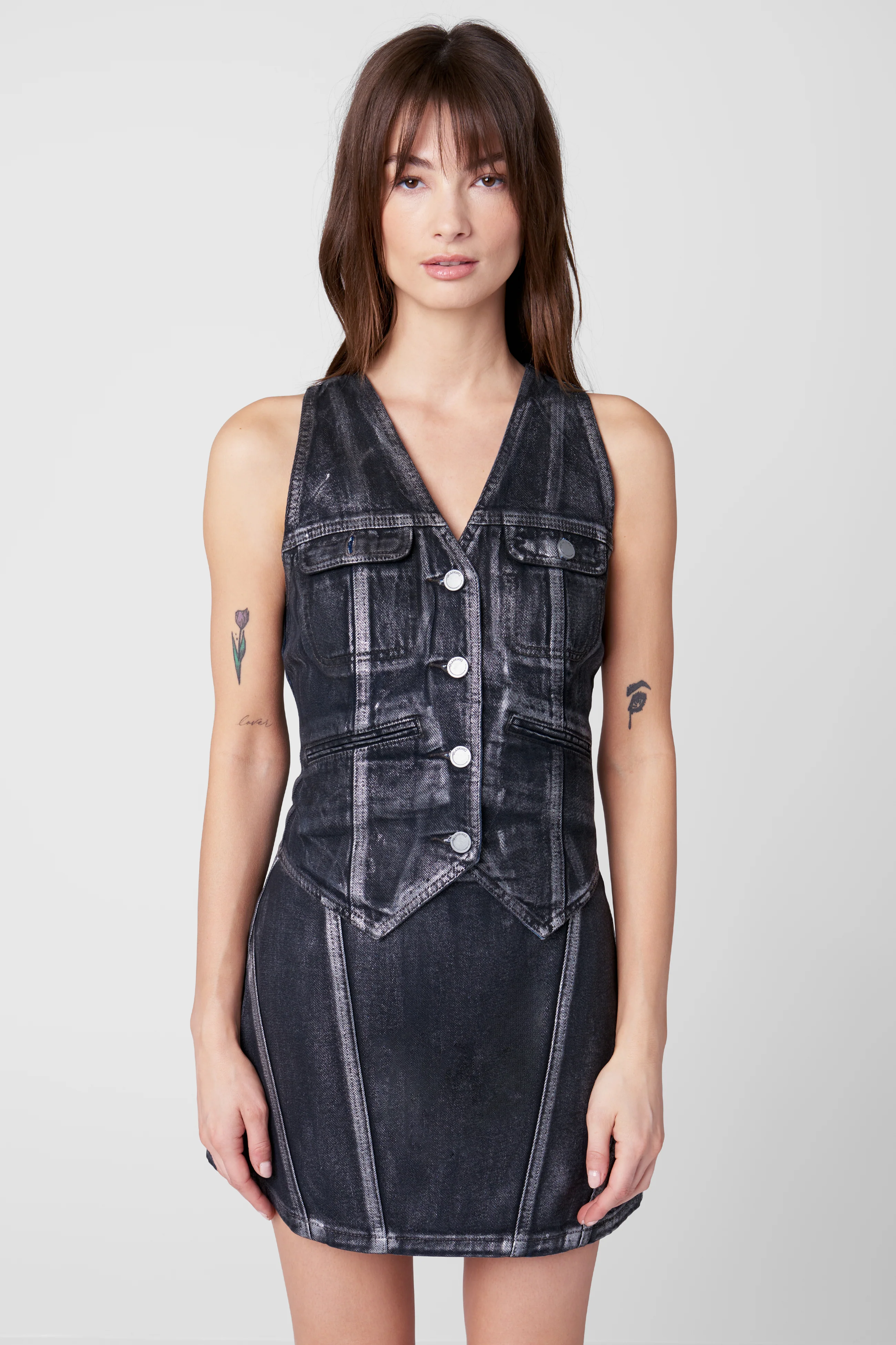 Metallic Heart Vest - Image 3