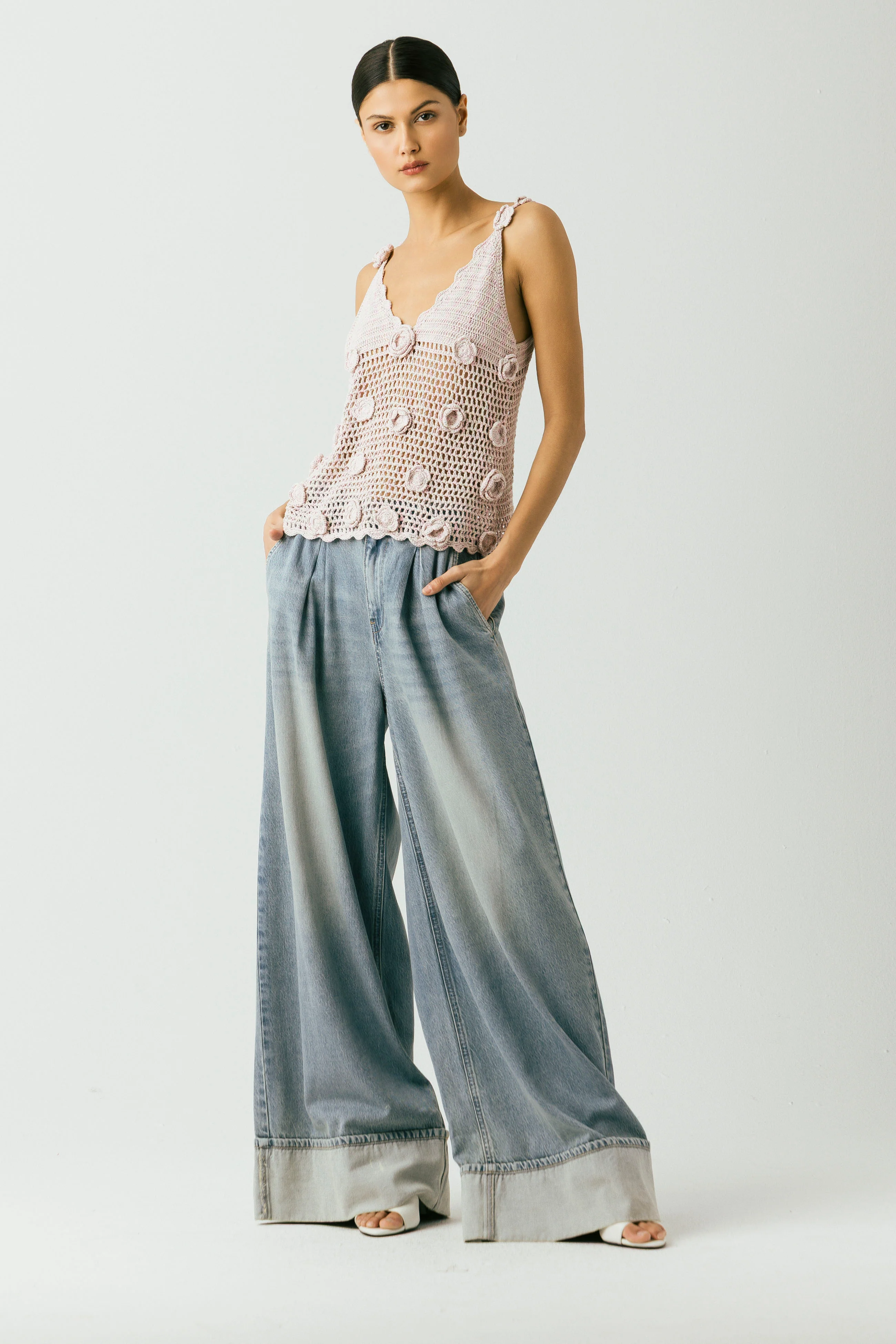 Twinkle Toes Crochet Tank - Image 2